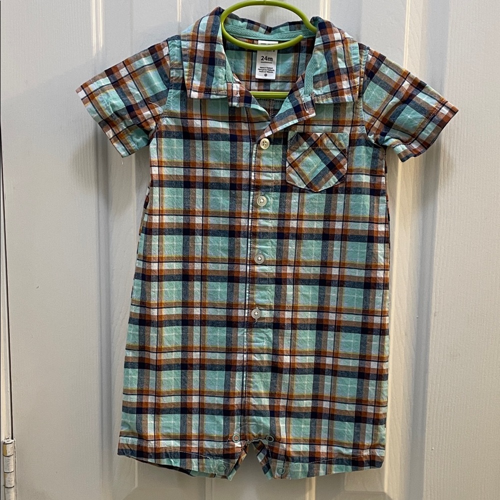Collard Romper